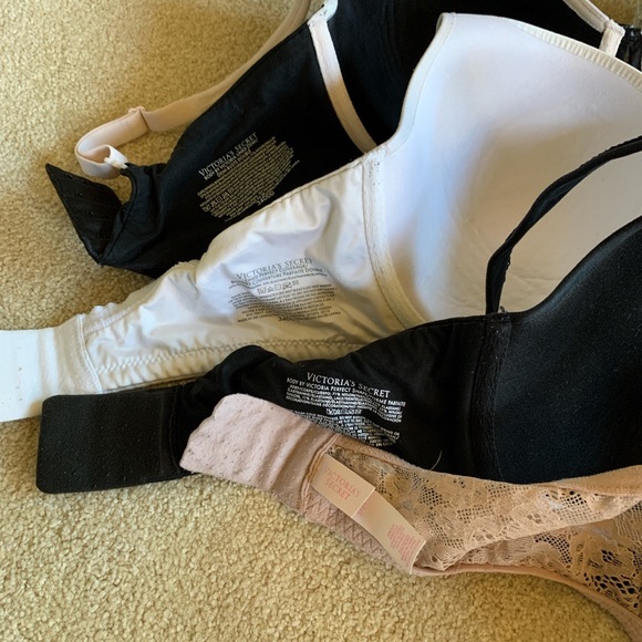 4 Victoria’s Secret 34DDD underwire bras - Picture 3 of 3